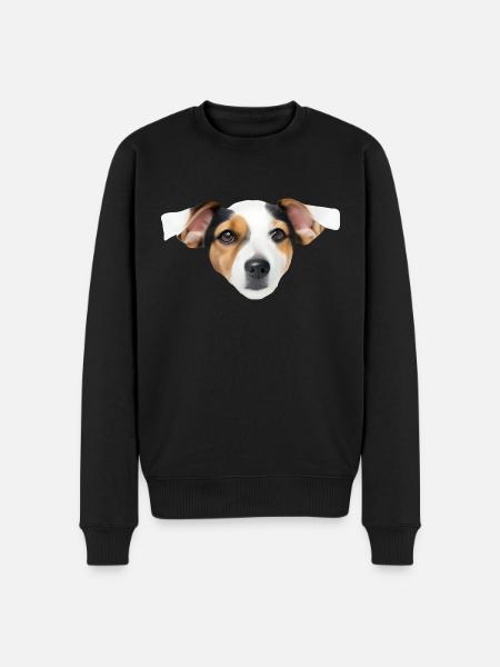 chien - Pull Premium bio Homme - noir