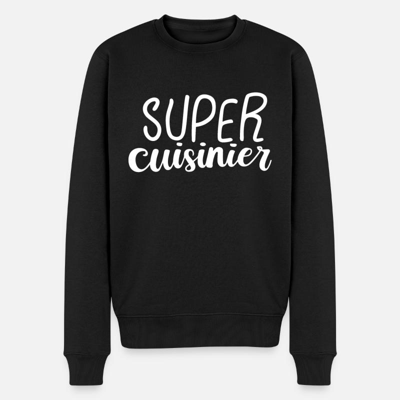 Super cuisinier - Pull Premium bio Homme - noir
