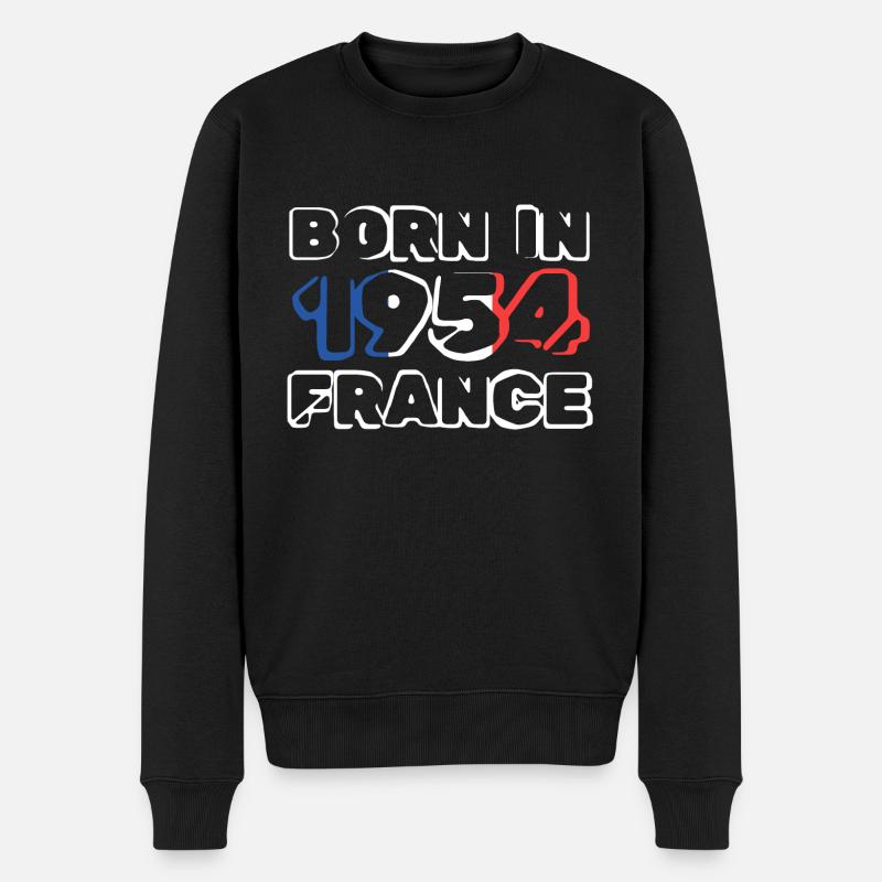 en 1954 - Pull Premium bio Homme - noir
