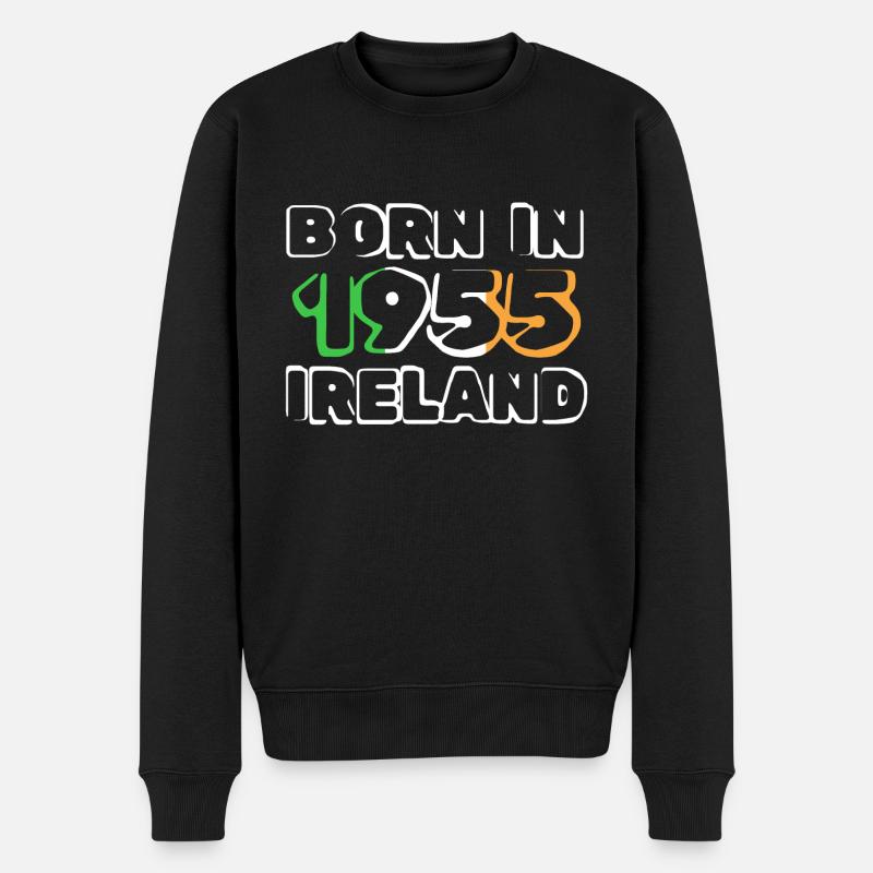 Irland 1955 - Männer Premium Bio Pullover - Schwarz