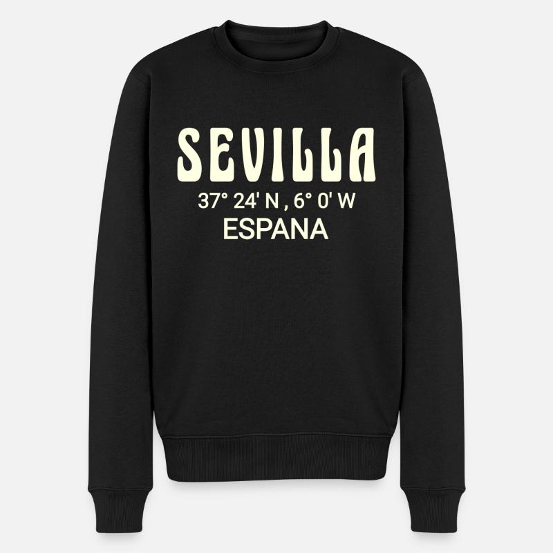 20240619 150519 - Männer Premium Bio Pullover - Schwarz
