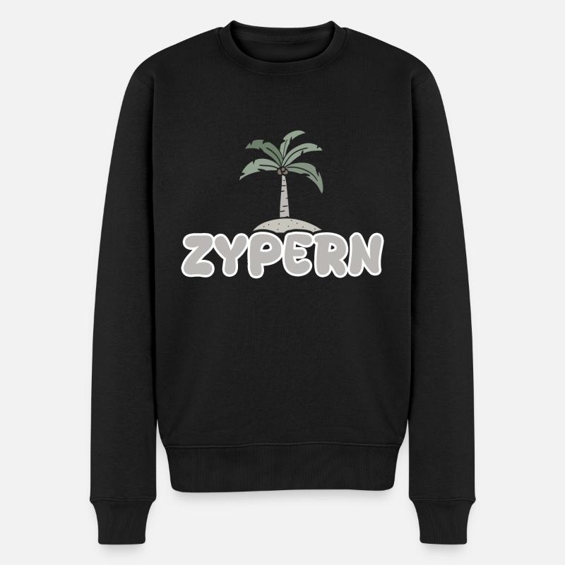 Chypre comme Chypre - Pull Premium bio Homme - noir