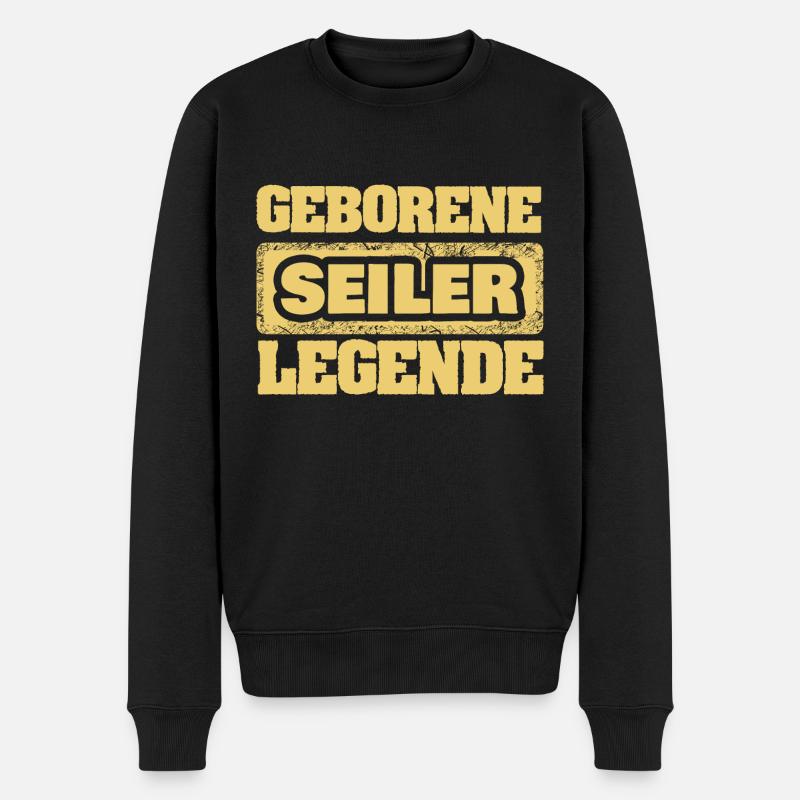 Profession Seiler - Pull Premium bio Homme - noir