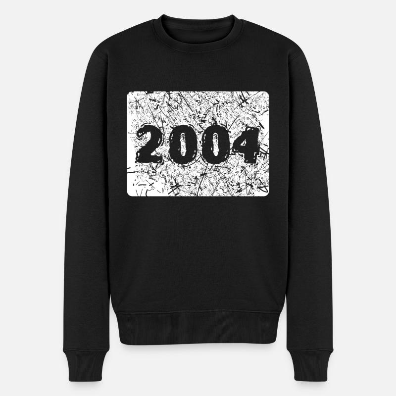 Numéro 2004 - Pull Premium bio Homme - noir