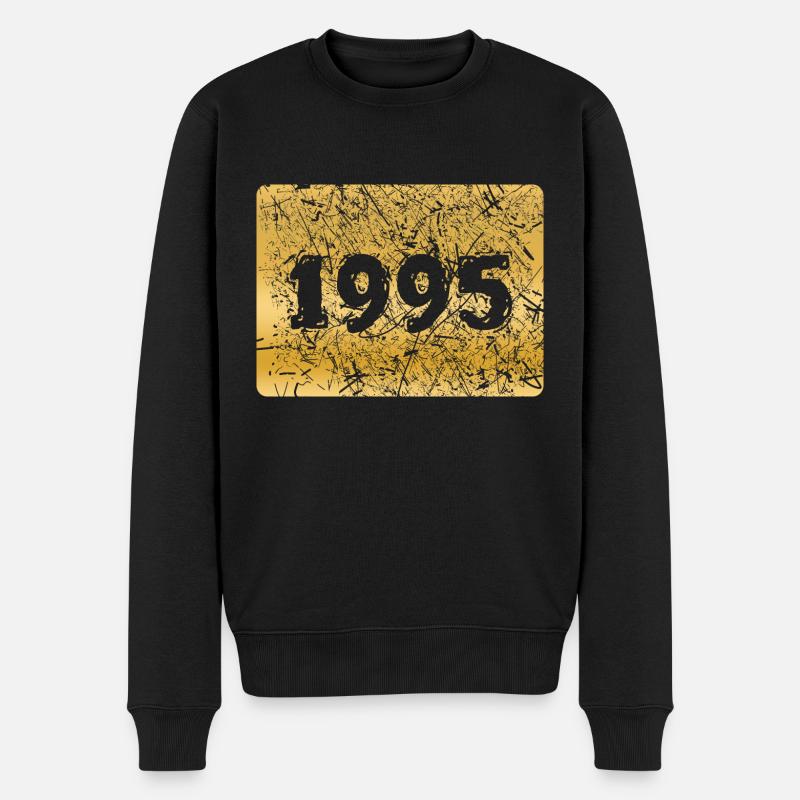 Graphique 1995 - Pull Premium bio Homme - noir