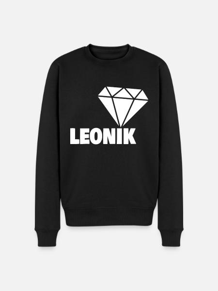 Cadeau pour Leonik - Pull Premium bio Homme - noir