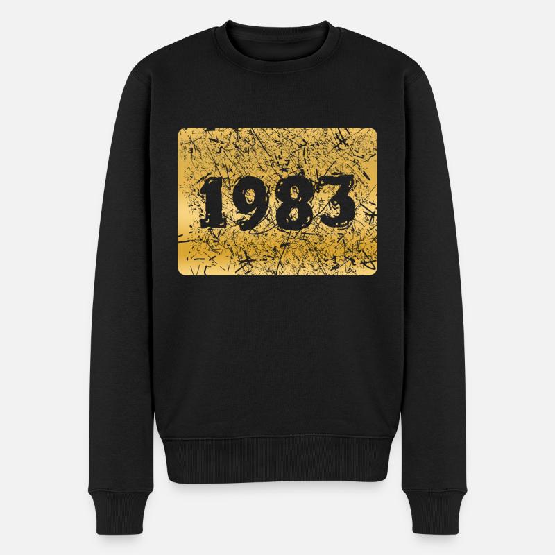 Année 1983 - Pull Premium bio Homme - noir