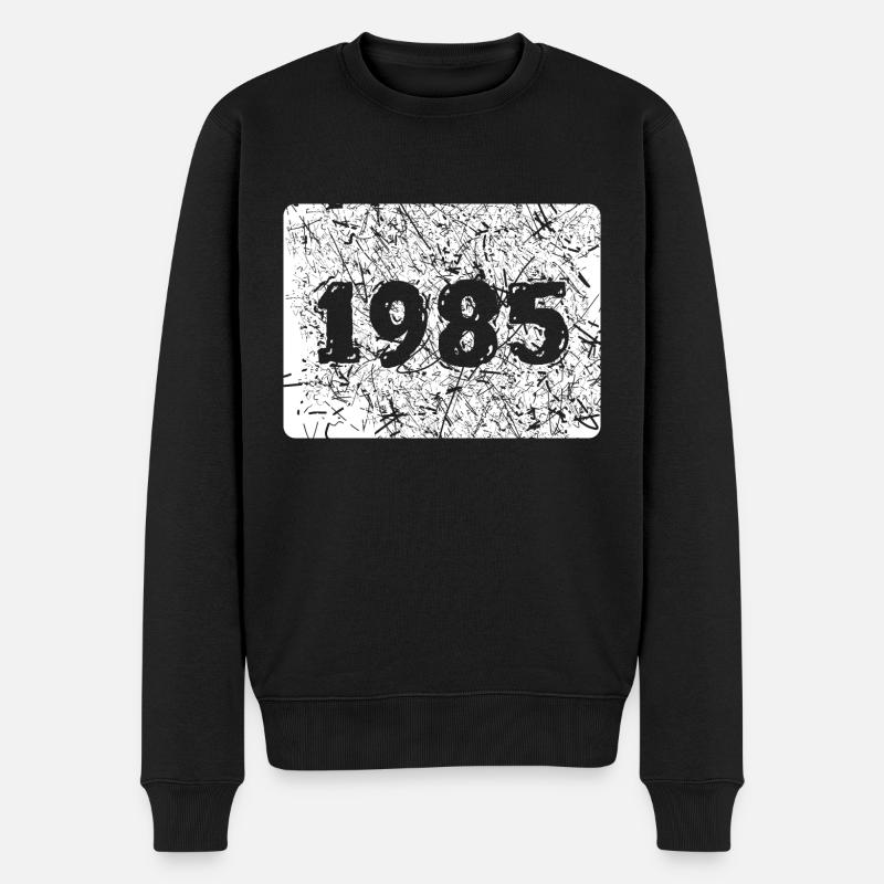 1985 1985 - Pull Premium bio Homme - noir