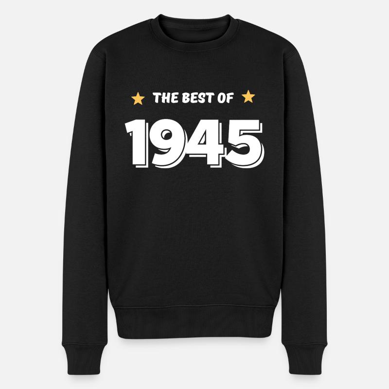 Best of 1945 - Pull Premium bio Homme - noir