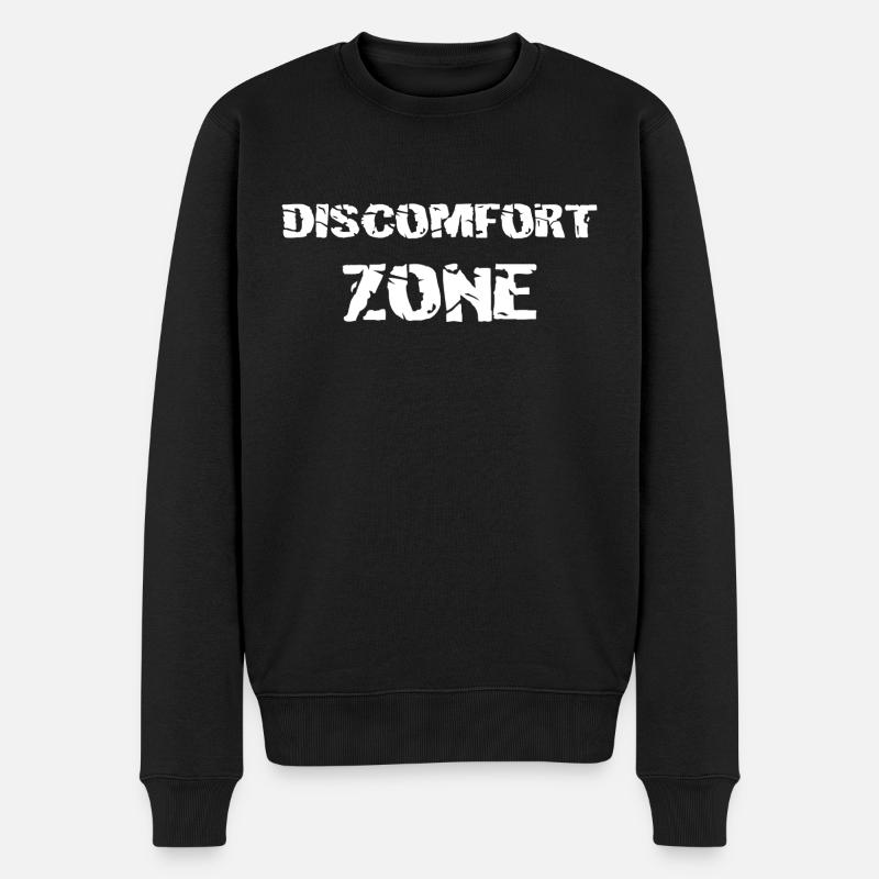 ZONE D’INCONFORT - Pull Premium bio Homme - noir