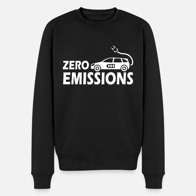 Electric Car E-mobility Hybrid - Pull Premium bio Homme - noir