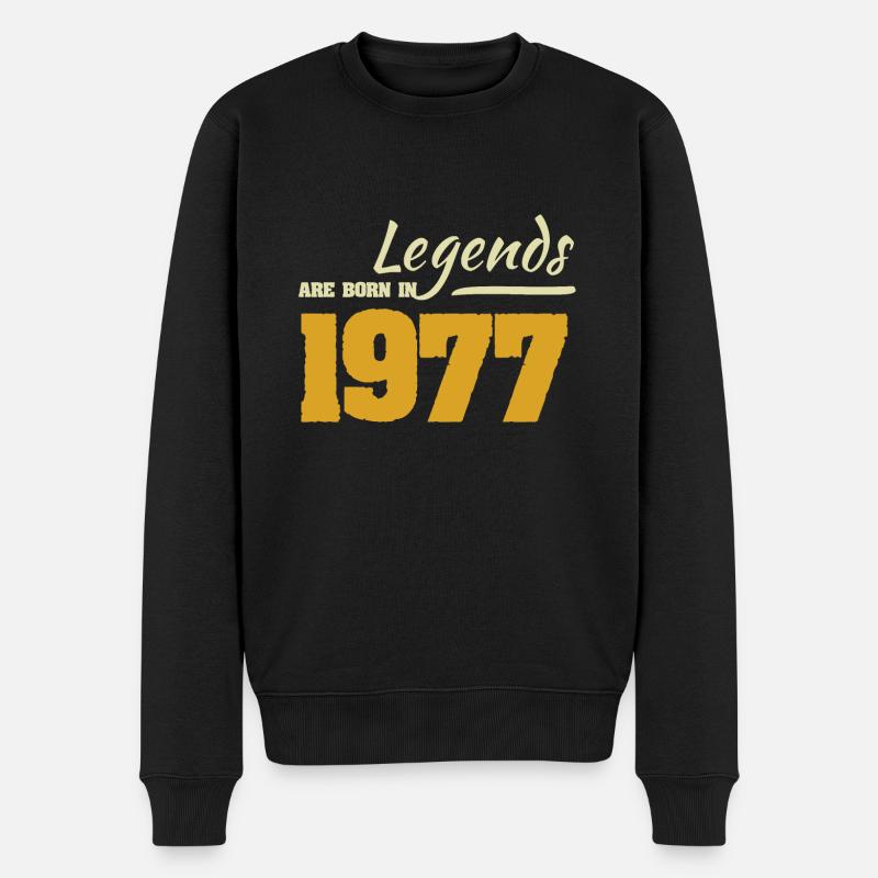 1977 - Pull Premium bio Homme - noir