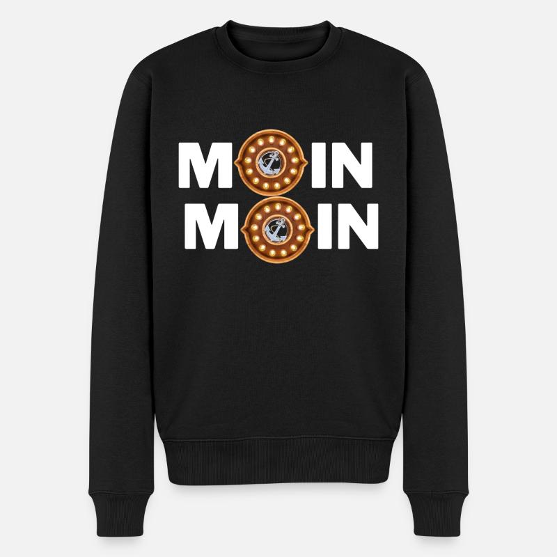 Moin Moin! - Pull Premium bio Homme - noir
