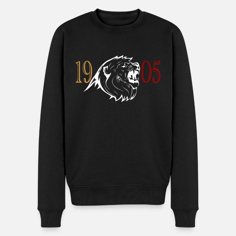 Lion 1905 - Pull Premium bio Homme - noir