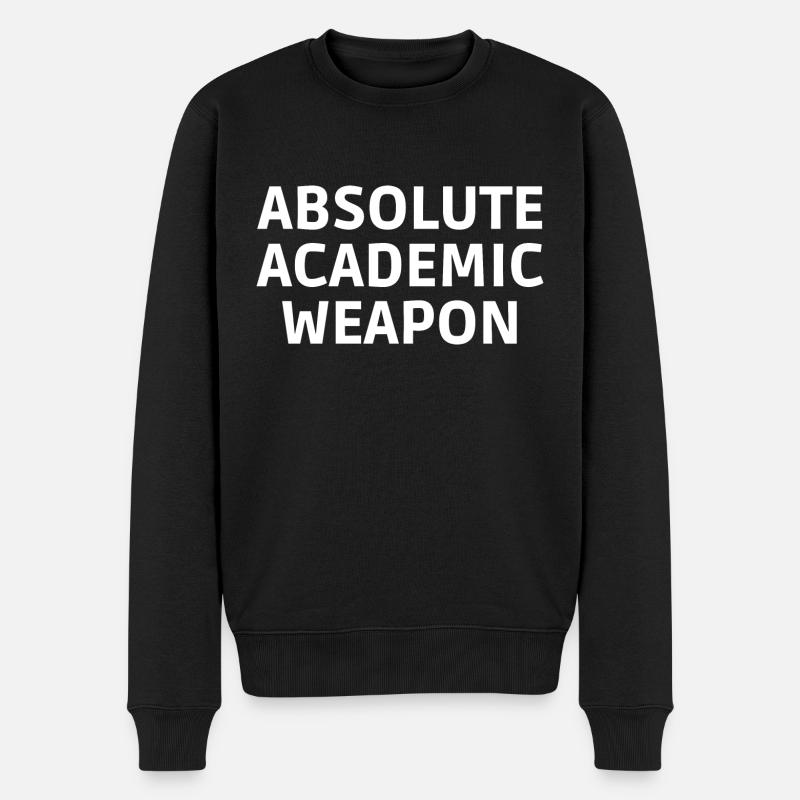 Arme académique absolue - Pull Premium bio Homme - noir