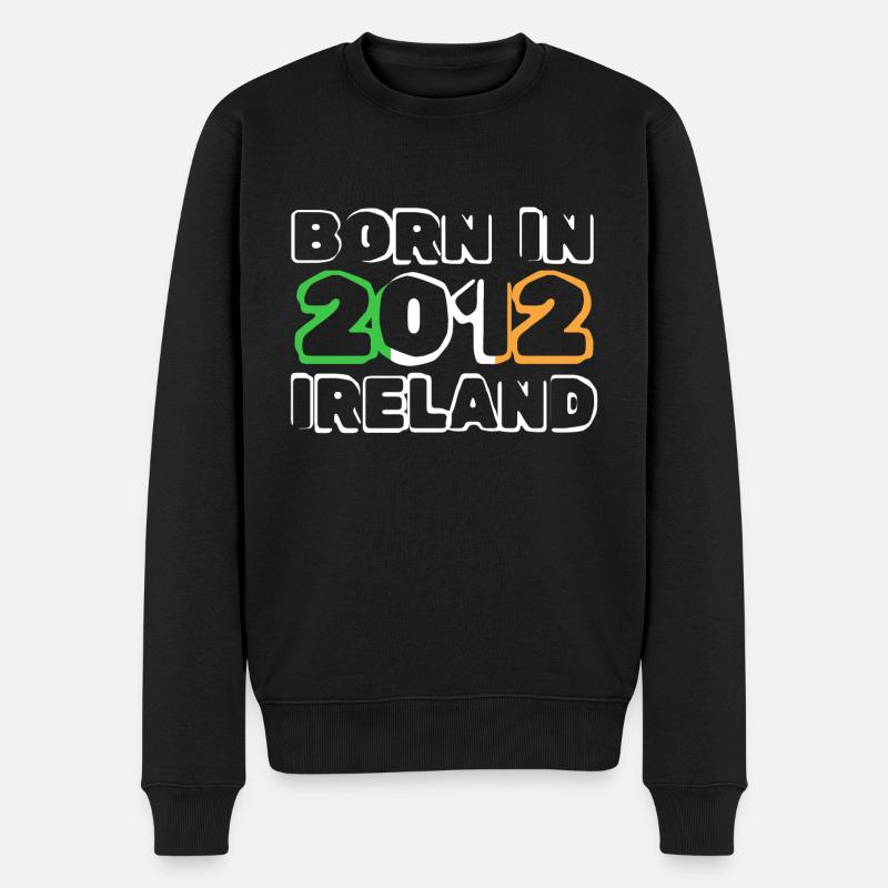 Ireland 2012 - Männer Premium Bio Pullover - Schwarz