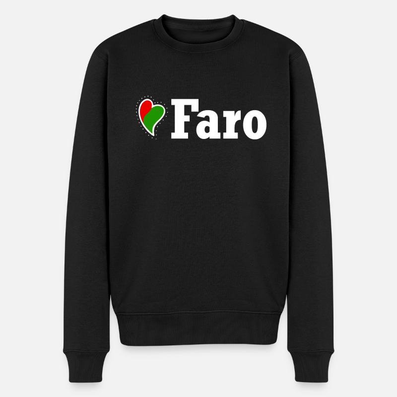 faro - Pull Premium bio Homme - noir