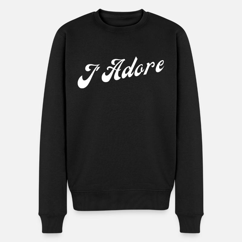 J'adore idée cadeau - Pull Premium bio Homme - noir