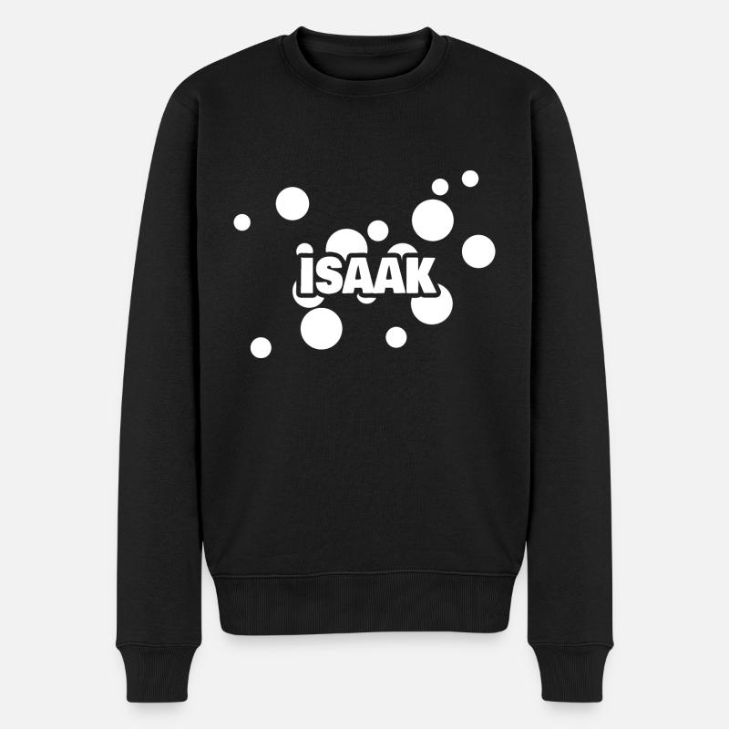 Bällebad Isaak - Männer Premium Bio Pullover - Schwarz