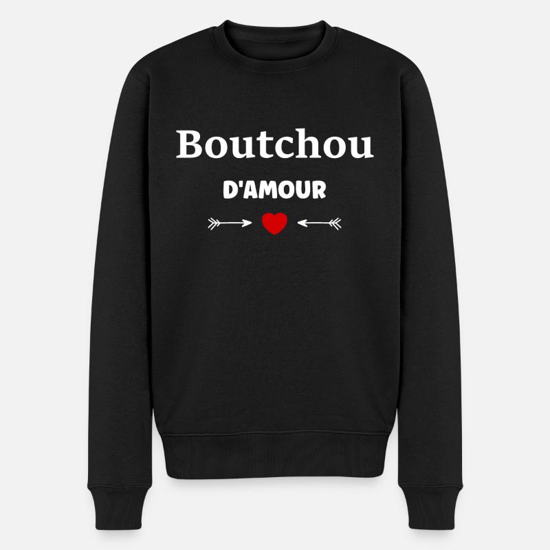 boutchou d'amour - Pull Premium bio Homme - noir