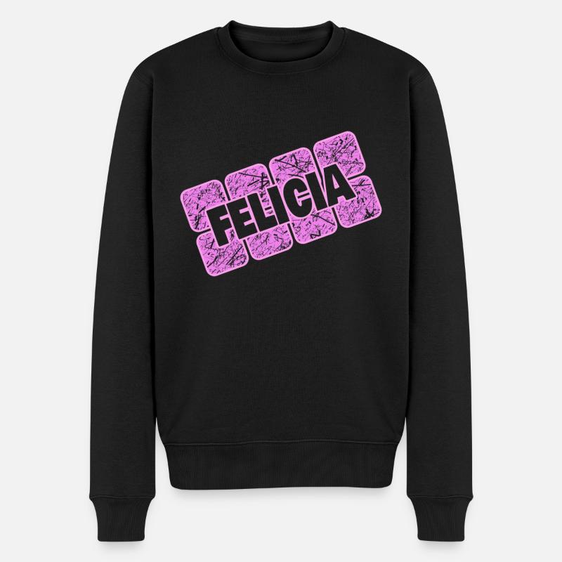 Nom jour Felicia - Pull Premium bio Homme - noir