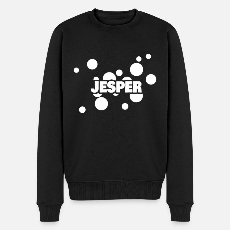 Jesper comme prénom - Pull Premium bio Homme - noir