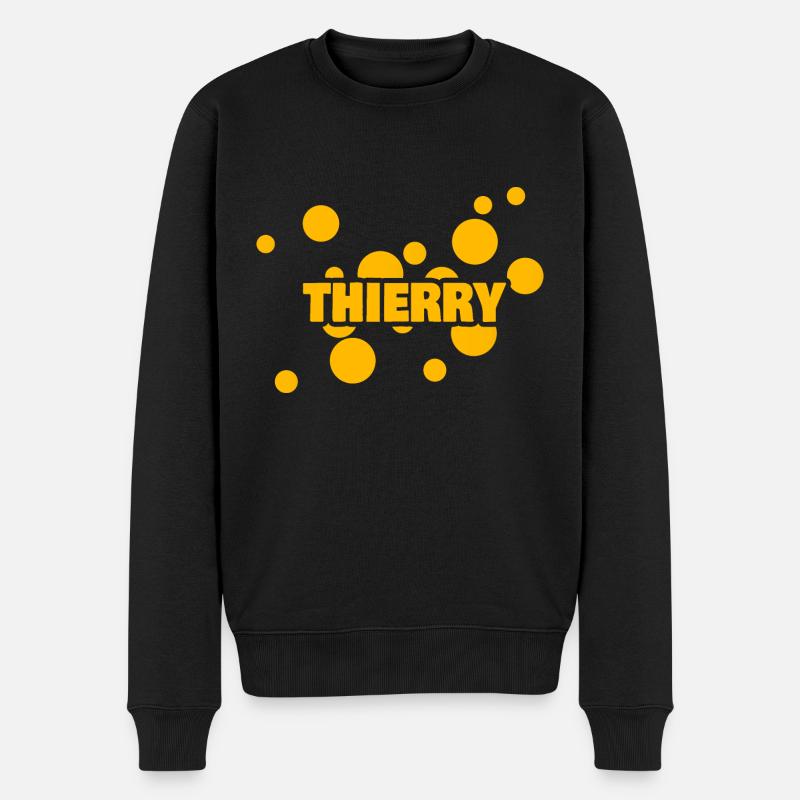 Thierry Thierry - Pull Premium bio Homme - noir