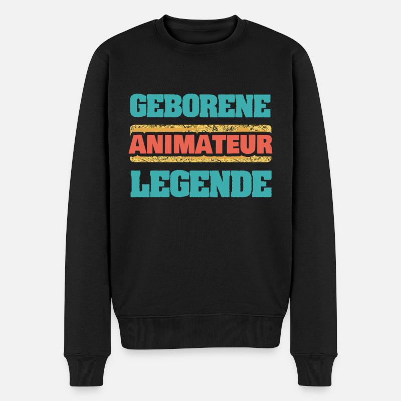 Profession : Animateur - Pull Premium bio Homme - noir