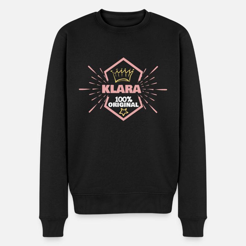 Klara - Pull Premium bio Homme - noir