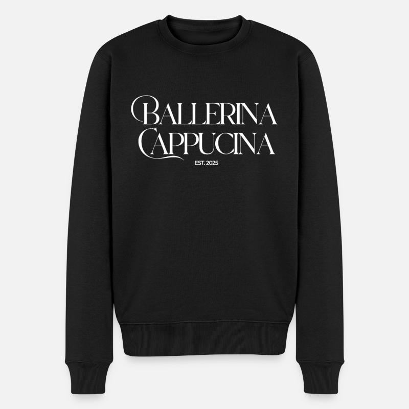 Ballerine Cappucina - Pull Premium bio Homme - noir