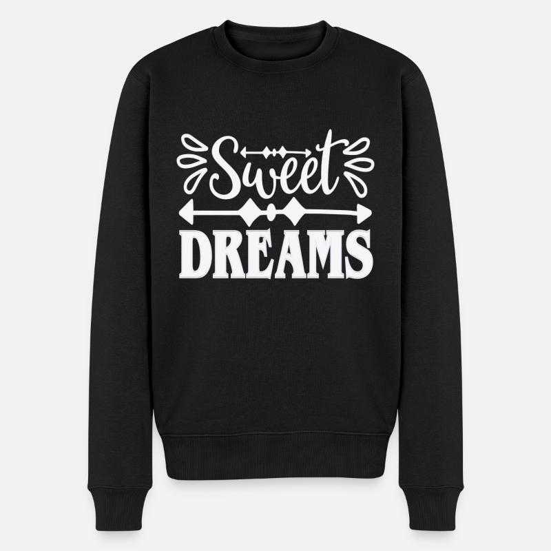 Sweet dreams - Pull Premium bio Homme - noir