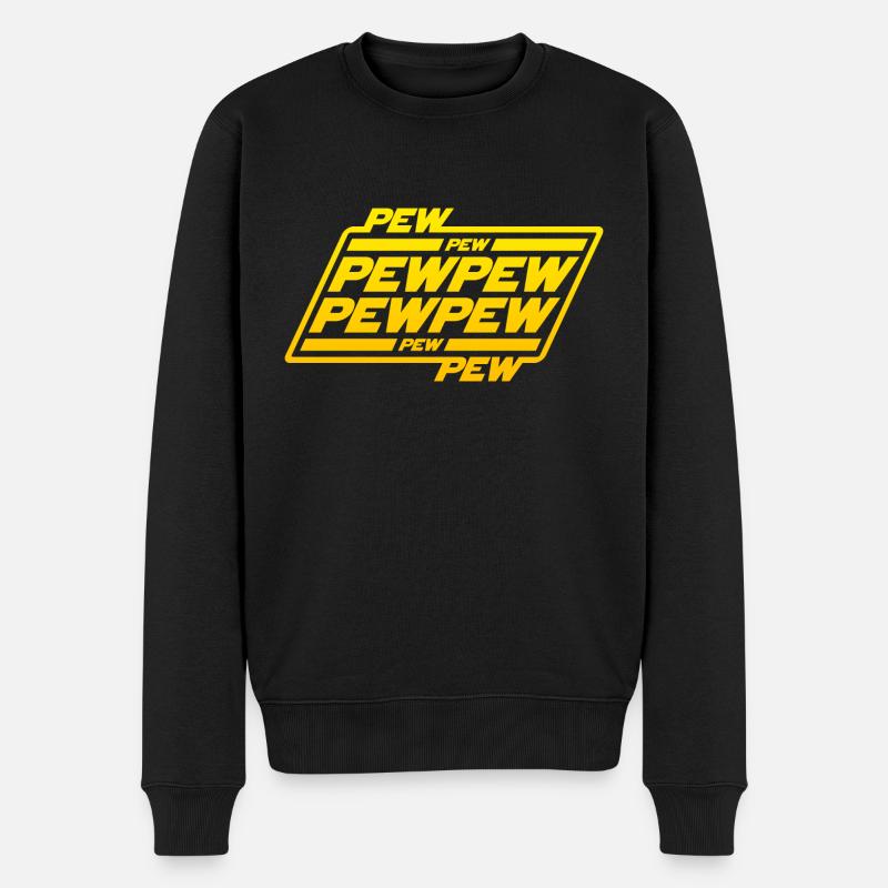 Pew Pew Pew - Pull Premium bio Homme - noir