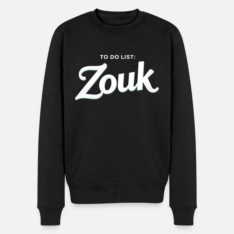 Cadeau de danse Zouk - Pull Premium bio Homme - noir