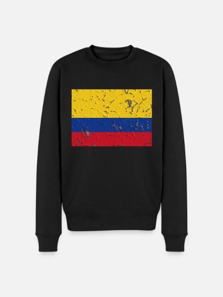Colombie Colombie - Pull Premium bio Homme - noir