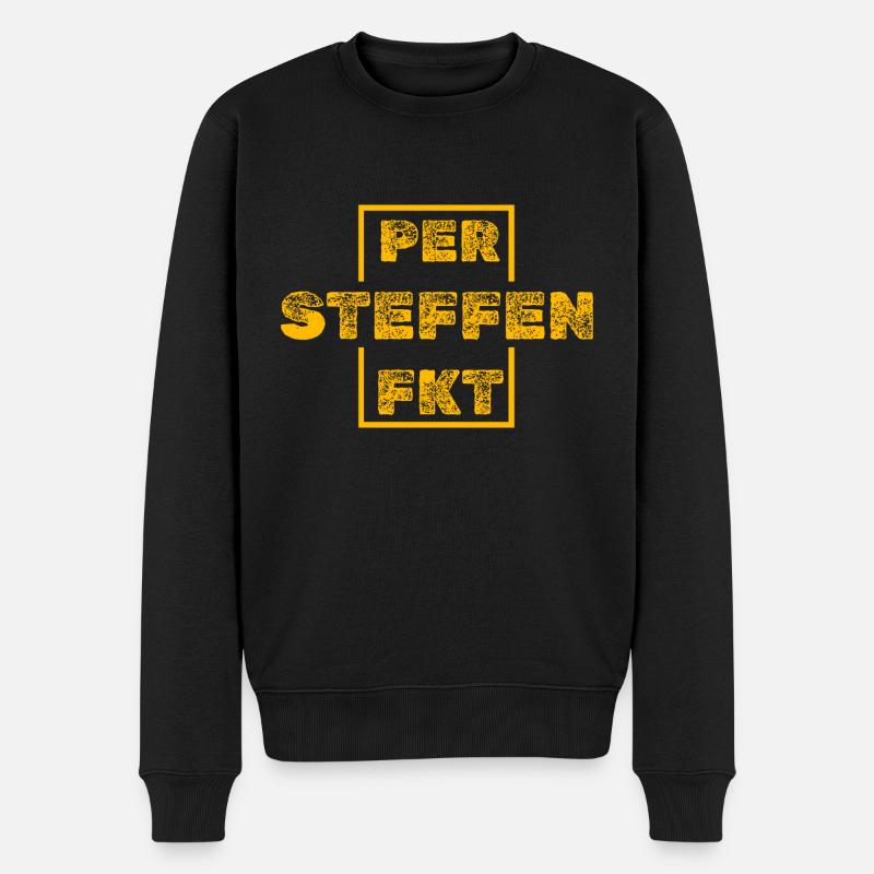 Steffen - Pull Premium bio Homme - noir