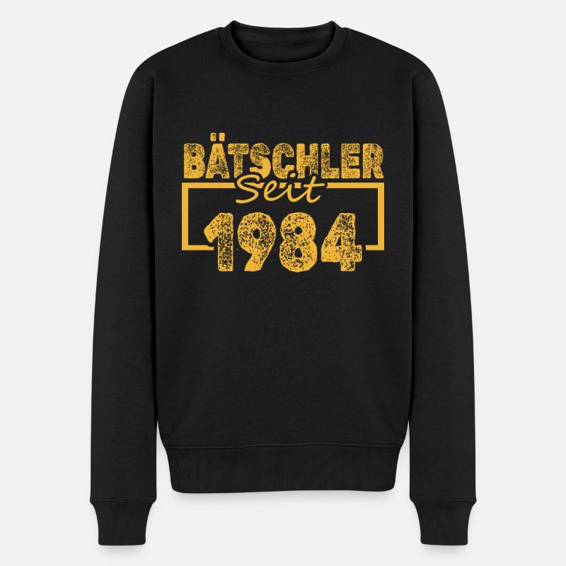 Bätscheler 1984 - Pull Premium bio Homme - noir