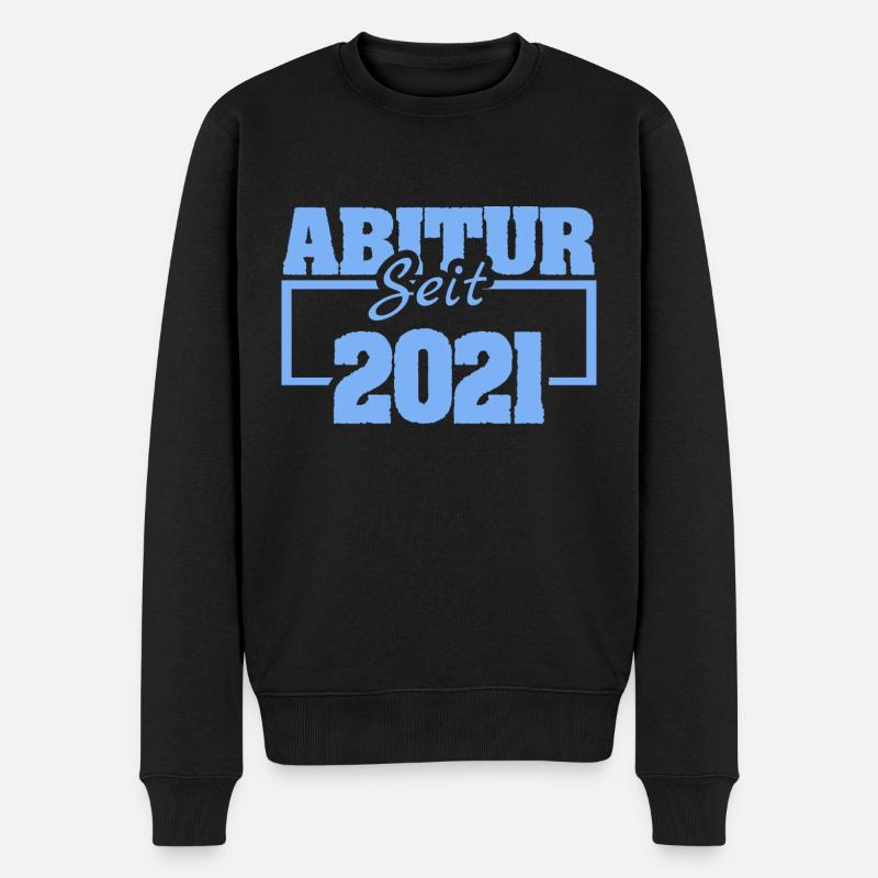 2021 - Männer Premium Bio Pullover - Schwarz