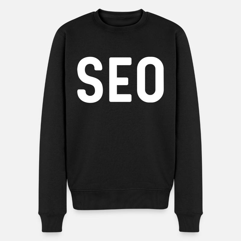SEO - SEO MANAGER - SEO EXPERT - Pull Premium bio Homme - noir