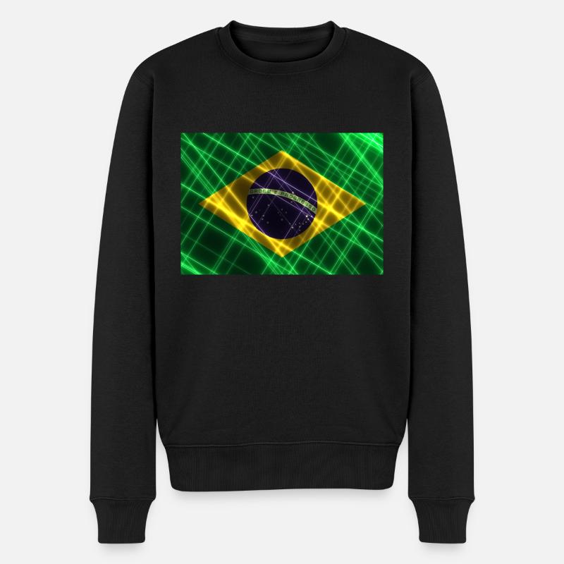 Brésil - Pull Premium bio Homme - noir