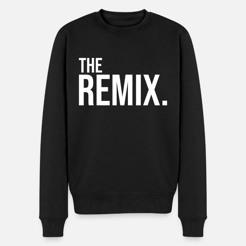 Le Remix - Pull Premium bio Homme - noir