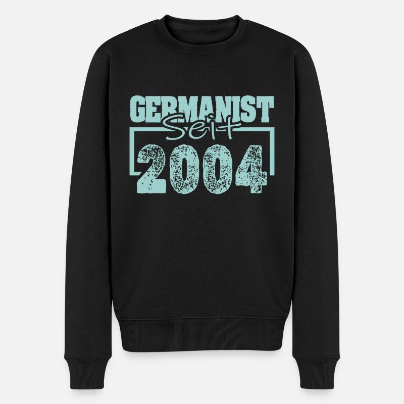 2004 - Männer Premium Bio Pullover - Schwarz