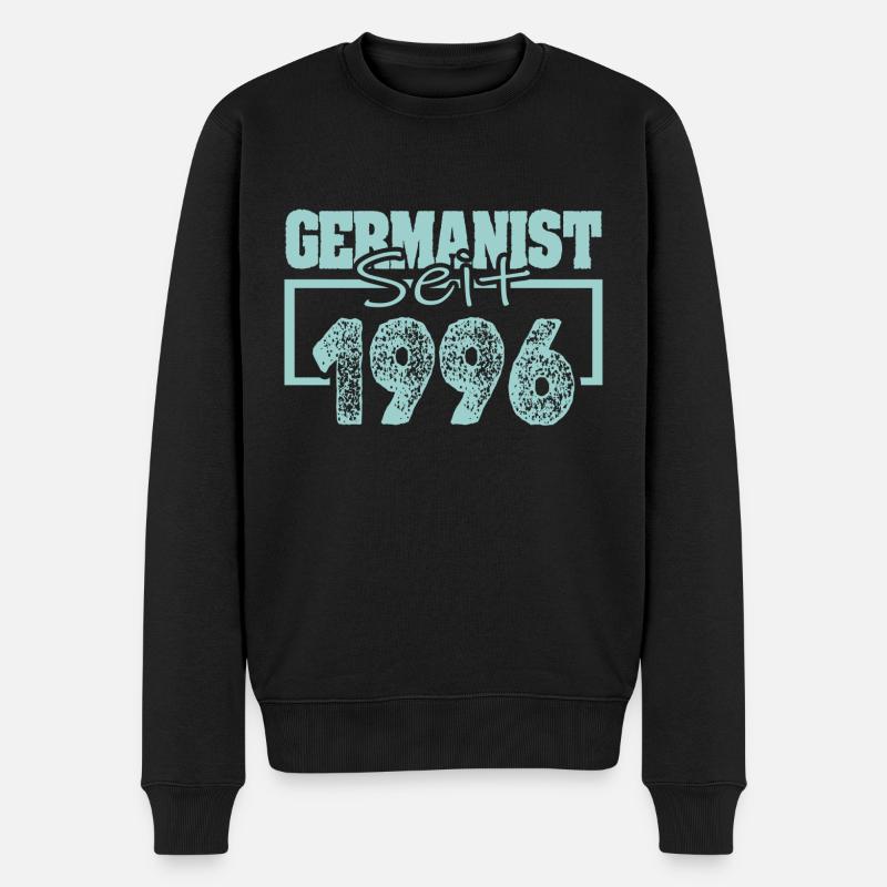 Job 1996 - Männer Premium Bio Pullover - Schwarz