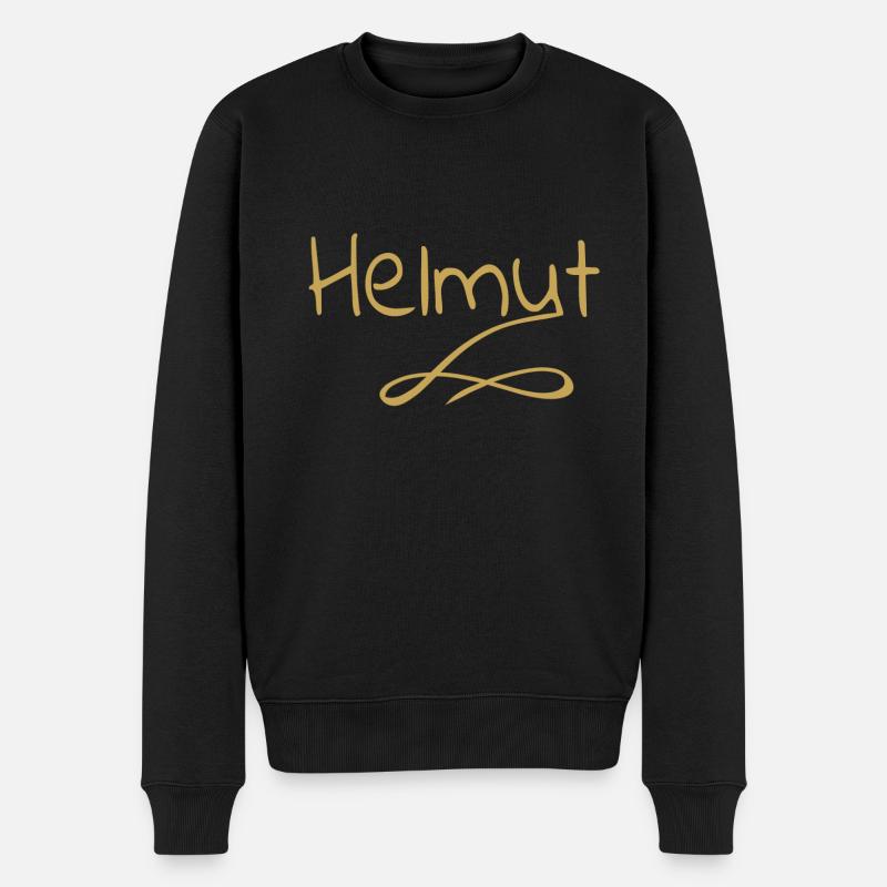 Prénom Helmut - Pull Premium bio Homme - noir