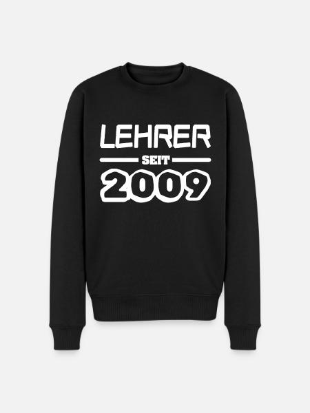 Lehrer 2009 - Männer Premium Bio Pullover - Schwarz