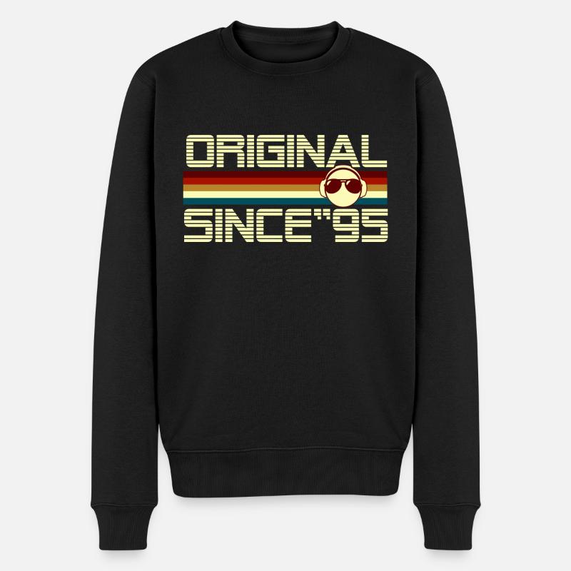 Since 95 - Pull Premium bio Homme - noir