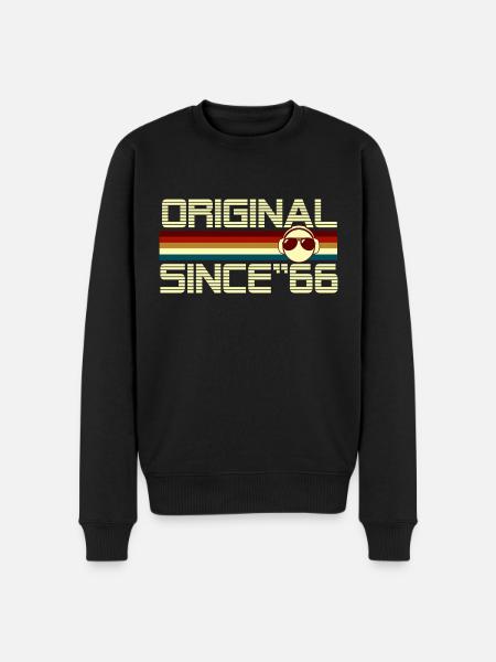 Since 66 - Men's Premium Organic Jumper - black
