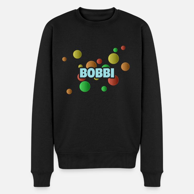 Cadeau pour Bobbi - Pull Premium bio Homme - noir