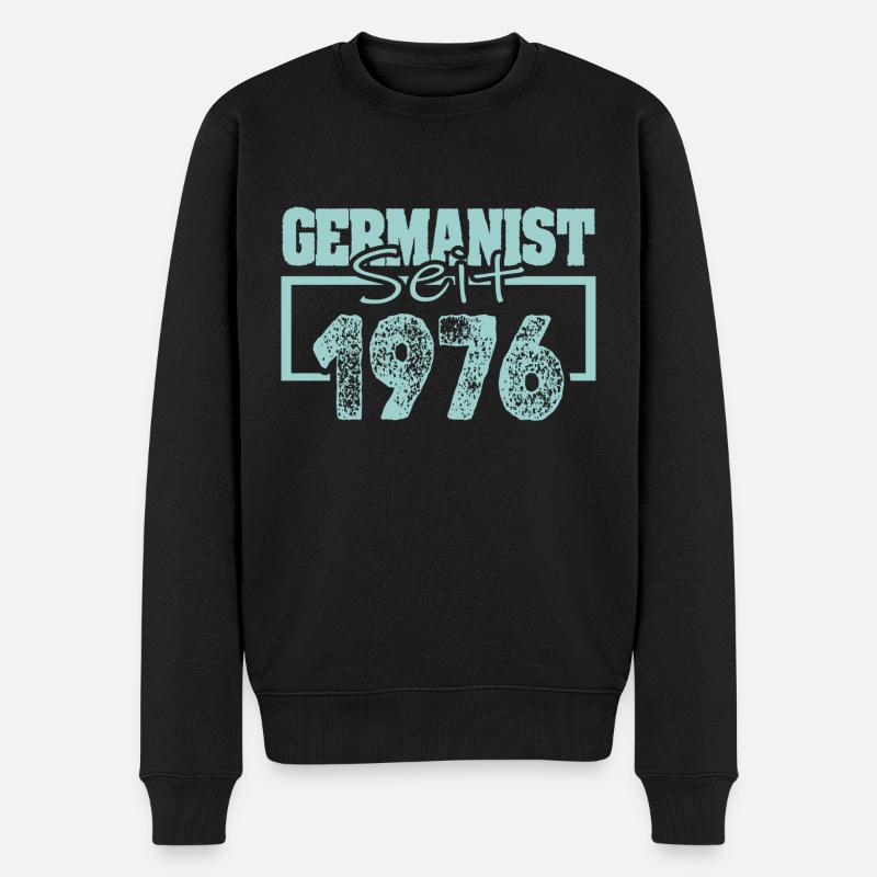 Emploi 1976 - Pull Premium bio Homme - noir