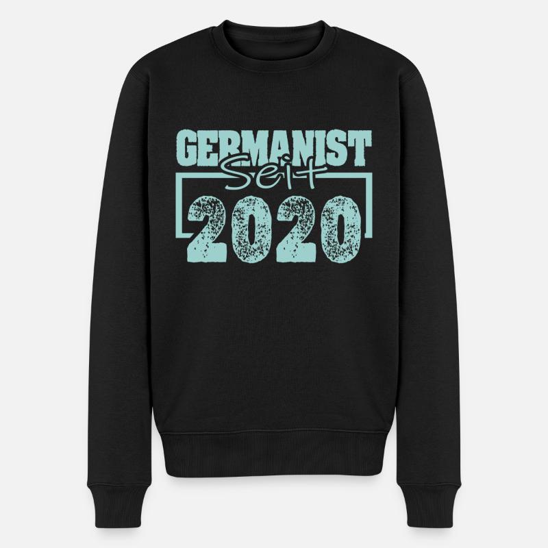 Germaniste 2020 - Pull Premium bio Homme - noir
