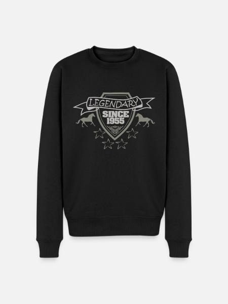 Cheval 1955 - Pull Premium bio Homme - noir